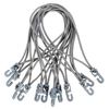 Stairville Spannfix Ø 4mm Grey 12 pcs