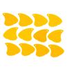 Sharkfin Pick Relief Medium Yellow