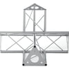 Decotruss 4-Way-Pc. /\ SAT 43 Silver