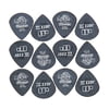 Dunlop Tortex Black Silver Jazz 50 6P
