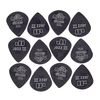 Dunlop Tortex Pitchblack Jazz 73 12P