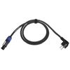 Cordial Power Twist Cable 1,5m Angled