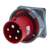 PCE CEE-Mounting Plug 63A angled