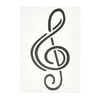 Design-Studio Worms Sticker Treble Clef Anthacite1