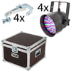 Stairville LED PAR 56 B 4er Road Kit MK2