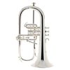 Schilke Bb- Flugelhorn silver plated