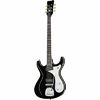 Eastwood Guitars Sidejack Baritone DLX TREM BK