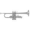 Bach ADE190S Artisan Eb-/D- Trumpet