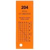 Q-Max Filter Roll 204 F.C.T. Orange