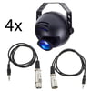 Eurolite LED PST-9W TCL DMX 4pcs Bundle