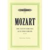 Edition Peters Mozart Entführung Serail KV384