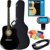 Fender Squier SA-105CE BK Bundle