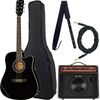 Harley Benton HBD120 CE BK Bundle