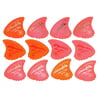 Sharkfin Pick Goldprint Soft Red
