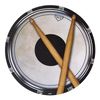Music Sales Mouse Pad Drum Head And Sticks