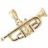 Rockys Pendant Trumpet Gold-Plated