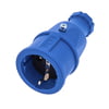 PCE Rubber Safety Socket EU Blue