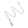 Rockys Necklace Treble Clef Silver