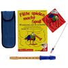 Streetlife Music Soprano Recorder Set Blue