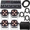 Stairville LED Foot 8 DMX Bundle