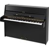 Sauter Piano, used, black satin