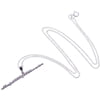 Rockys Necklace Flute Silver