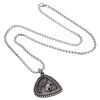 Rockys Necklace Guitar Player Skull