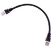 Telegärtner CAT6A Patchkabel 0,25m, sw