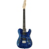 Harley Benton TE-90QM HH Trans Blue
