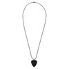 Timber Tones Necklace with Plectrum Black