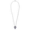 Timber Tones Necklace with Plectrum White