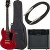 Harley Benton DC-200 CH Student Serie Bundle