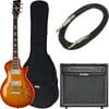 Harley Benton SC-Custom Honey Flame Bundle