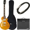 Harley Benton SC-Custom Lemon Flame Bundle