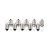 Osram 10pcs Halogen Lamp 5W 12V BA9s