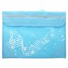 Music Sales Wavy Stave Music Bag (Blue)