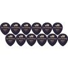 Dunlop Celluloid Teardrop Heavy BK