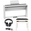 Roland FP-30 WH Home Bundle