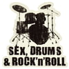 Bandshop Sticker Sex, Drums & Rock