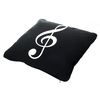 A-Gift-Republic Black Pillow with G-Clef
