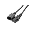 Varytec extension cord IEC-m/IEC-f 0,5