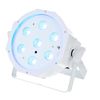 Cameo Flat PAR Can 1 UV 7 x 3W IR WH
