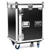 Flyht Pro L-Rack 12U Wheels Service Flap