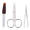 Friedrich Lederwaren Nail File 3-Set Black