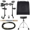 Yamaha DTX400K Complete E-Drum Bundle