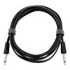 Rockboard Flat Lead Cable 300cm S/S blk