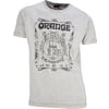 Orange T-Shirt Crest Grey XXL
