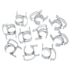 Stairville Snap silver 10 pcs