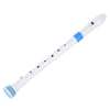 Nuvo Soprano Recorder white-blue