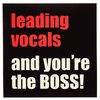 Bandshop Sticker Leading Vocals